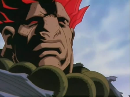 Akuma em Street Fighter Alpha: The Animation