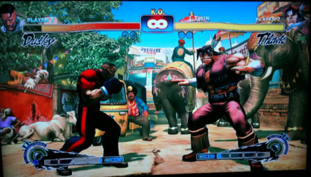 Dudley vs T. Hawk em Super Sf4!