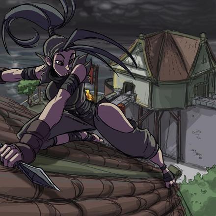 Ibuki - a  ninja de SF3