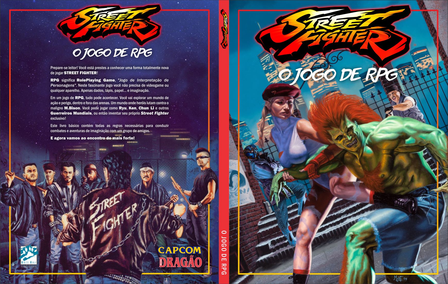 Street Fighter RPG - 20 Anos, PDF