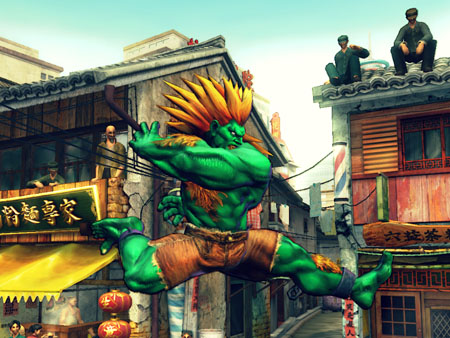 Street Fighter 6 muda por que a pele de Blanka é verde